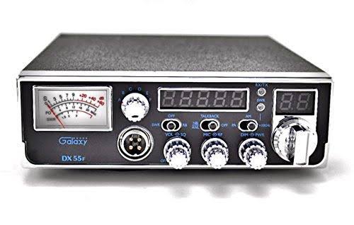 Galaxy DX55F Compact 10 Meter Radio with 5 Digit Frequency Counter