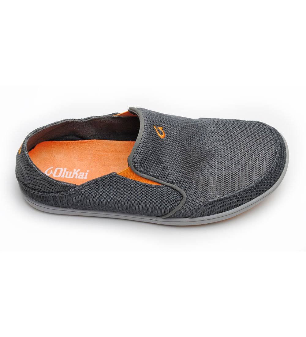 Olukai Men&s Nohea Mesh - 11.5 / Wind Grey