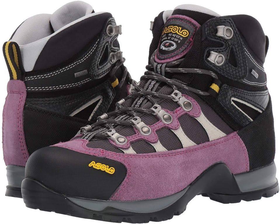 Asolo Women's Stynger GTX Boot - 7.5 - Grapeade/Gunmetal