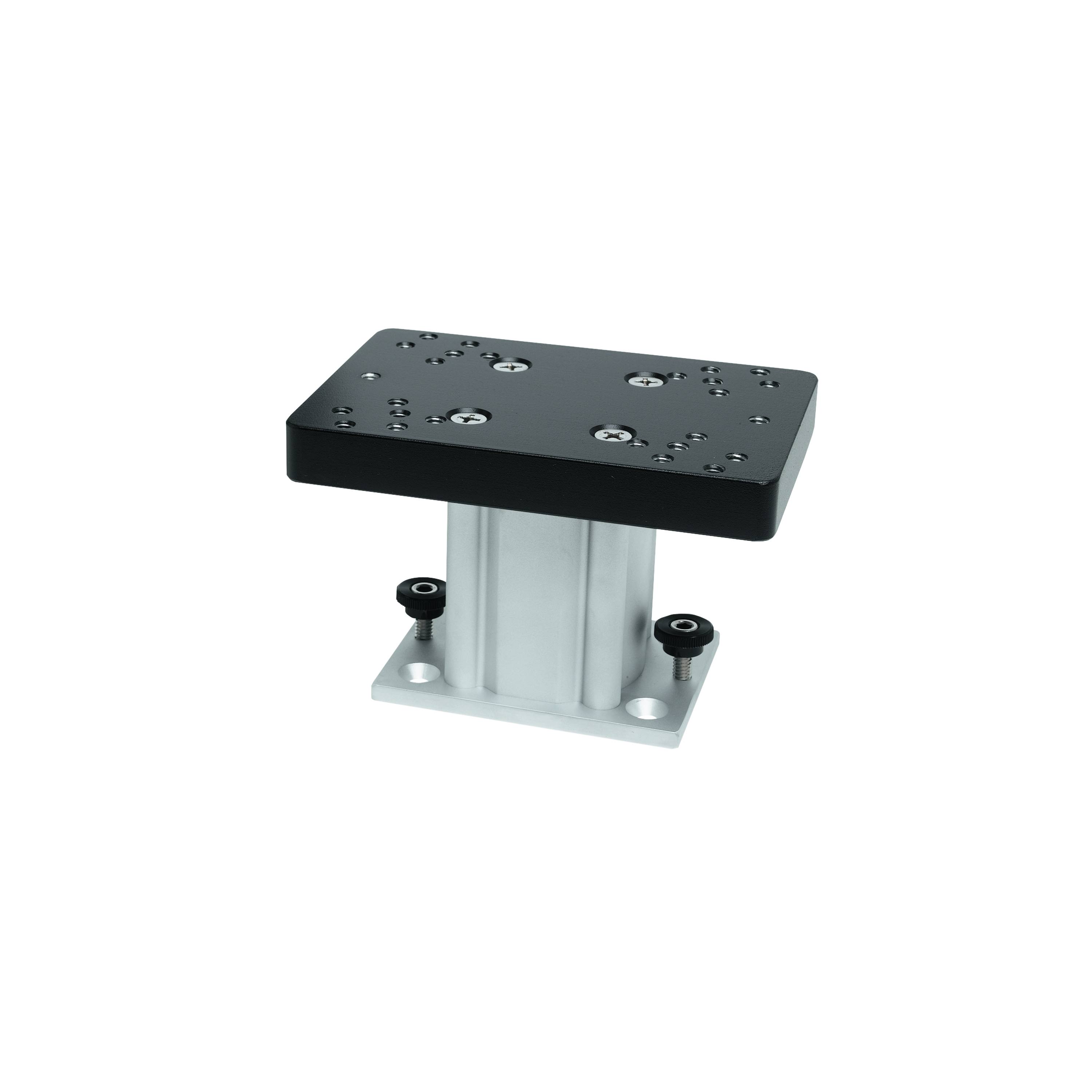 Cannon 4 in Aluminum Fixed Base Pedestal Mount