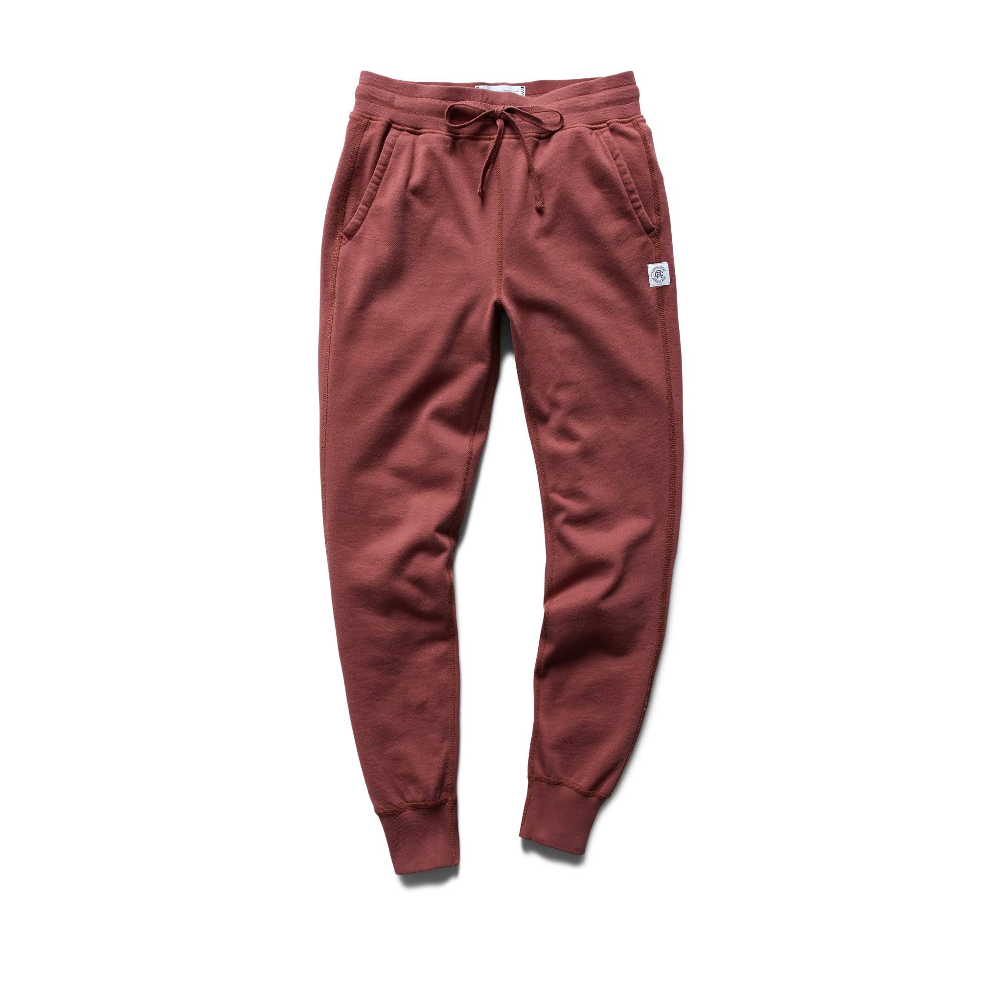 Reigning Champ Lightweight Terry Slim Sweatpant - Women's Russet, Xs