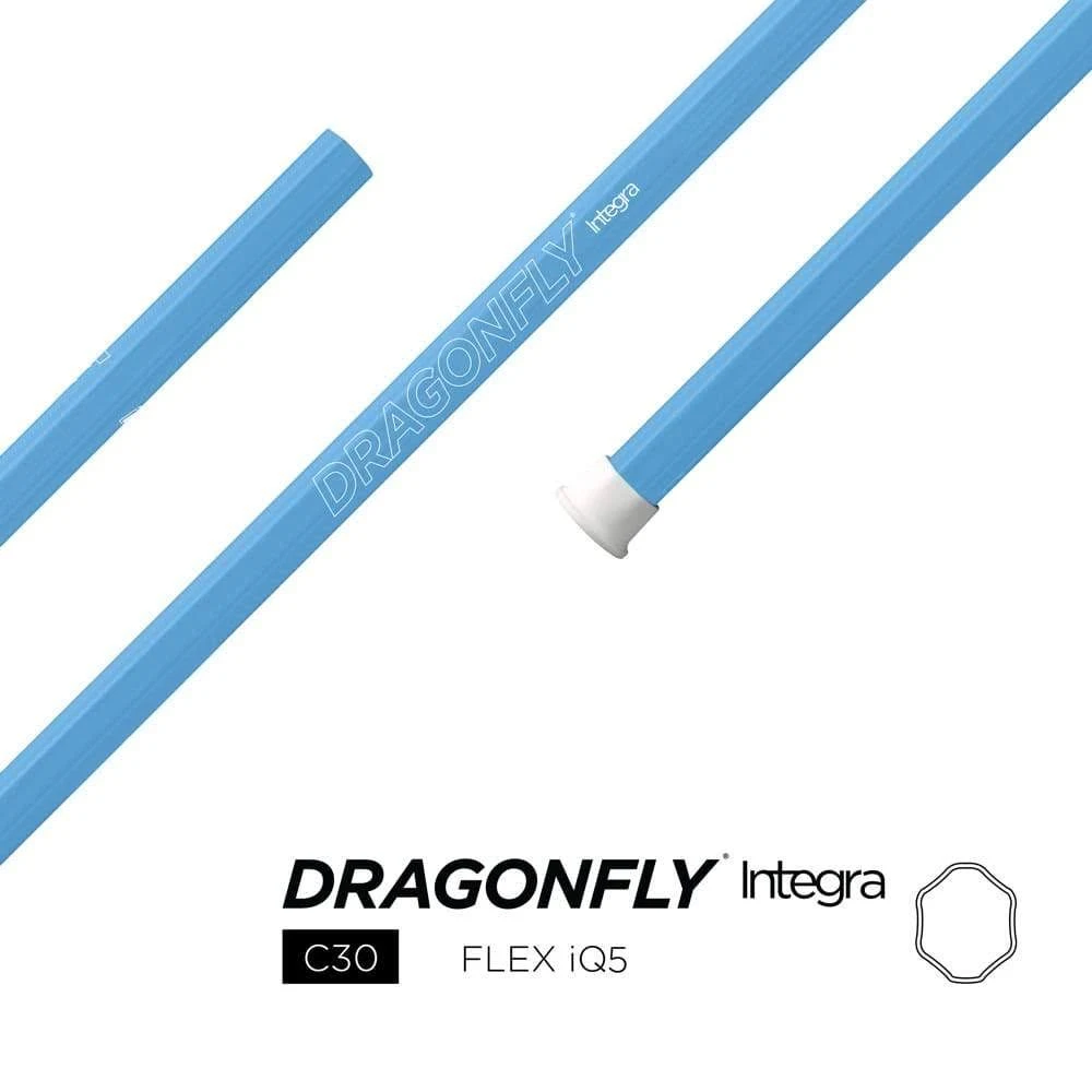 Epoch Dragonfly Integra Techno-Color Lacrosse Shaft - Blue