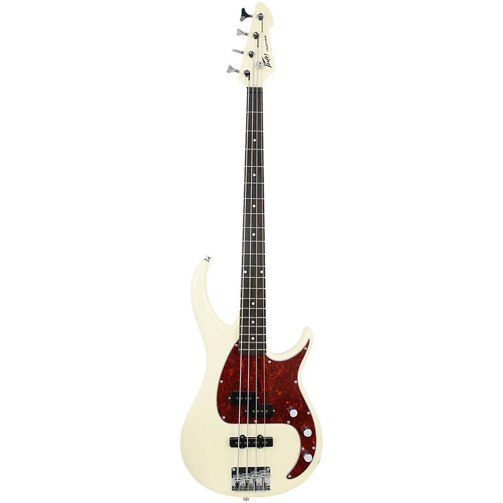 Peavey Milestone 4 Bass Guitar Ivory
