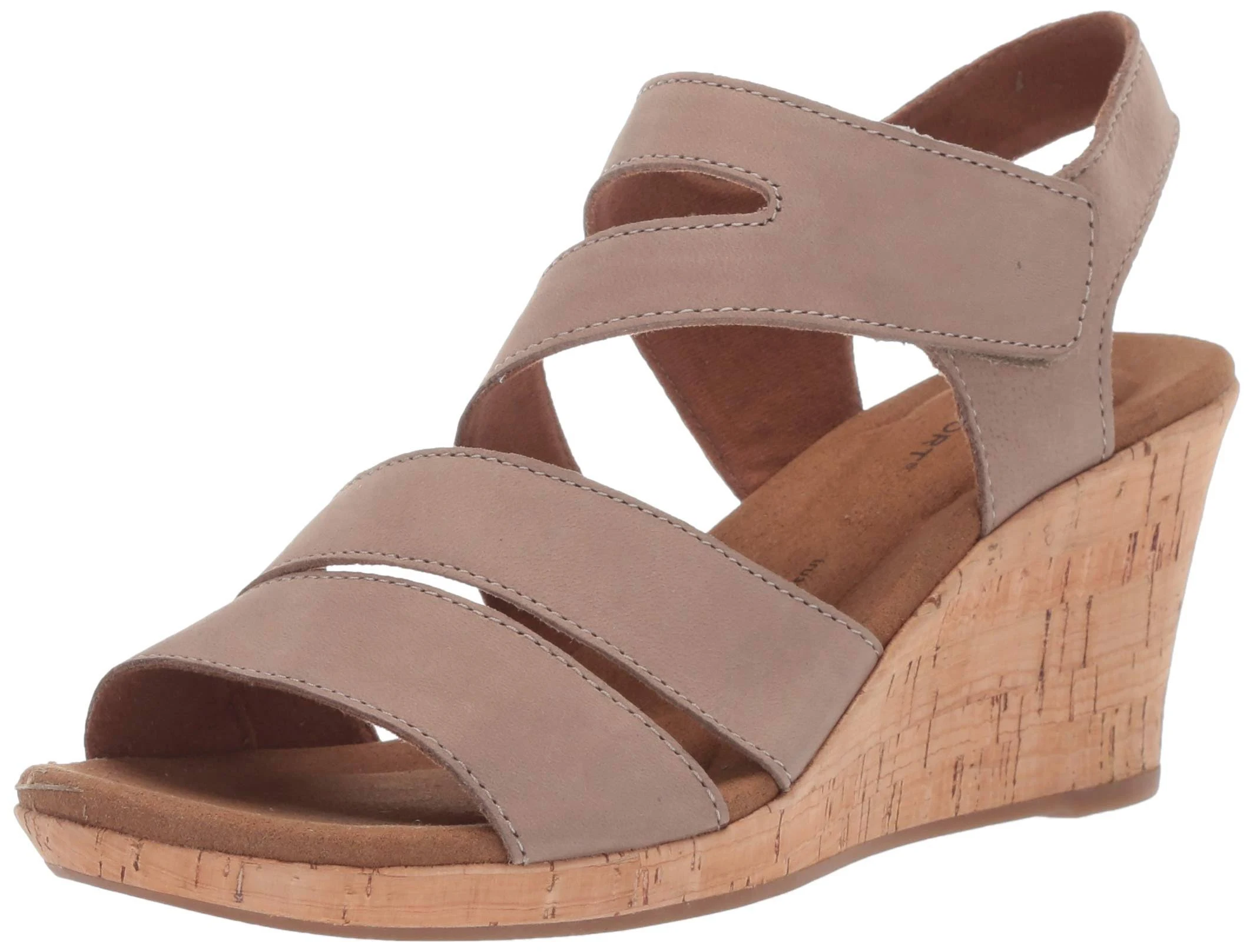 Rockport Women's Briah Asym Wedge Sandal