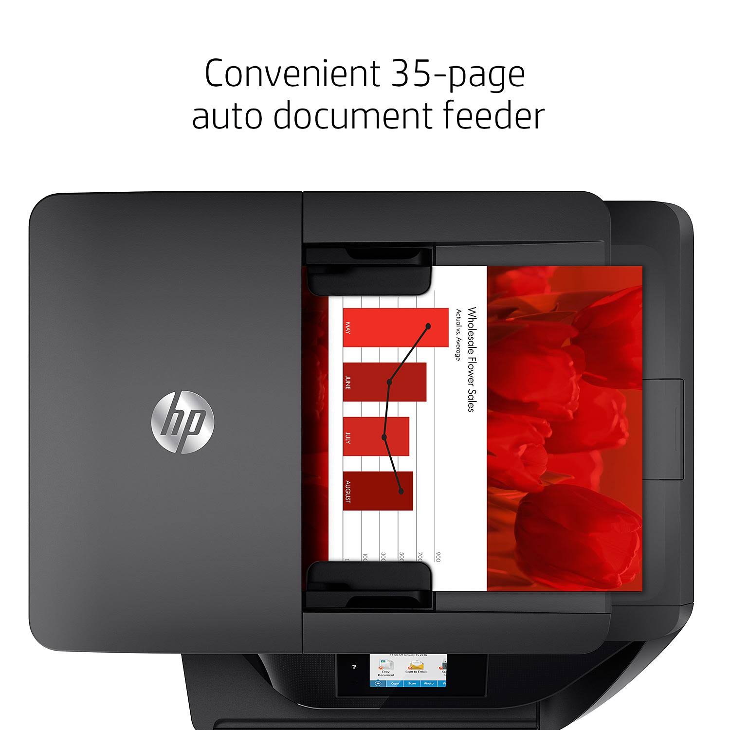 HP Officejet Pro 6975 All-in-One Color Ink-jet - Multifunction printer - English