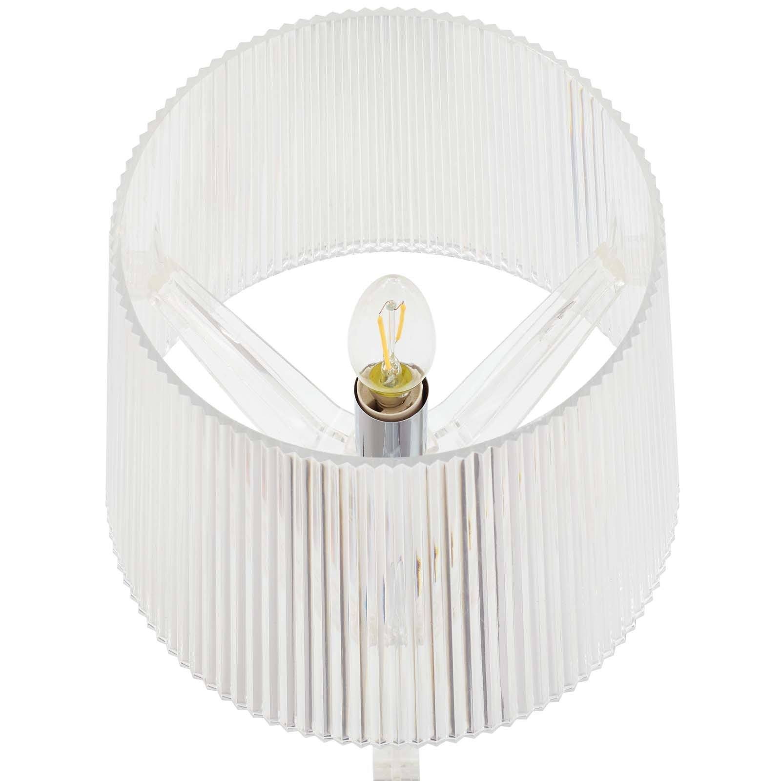 Modway French Petite Acrylic Acrylic Table Lamp - Clear