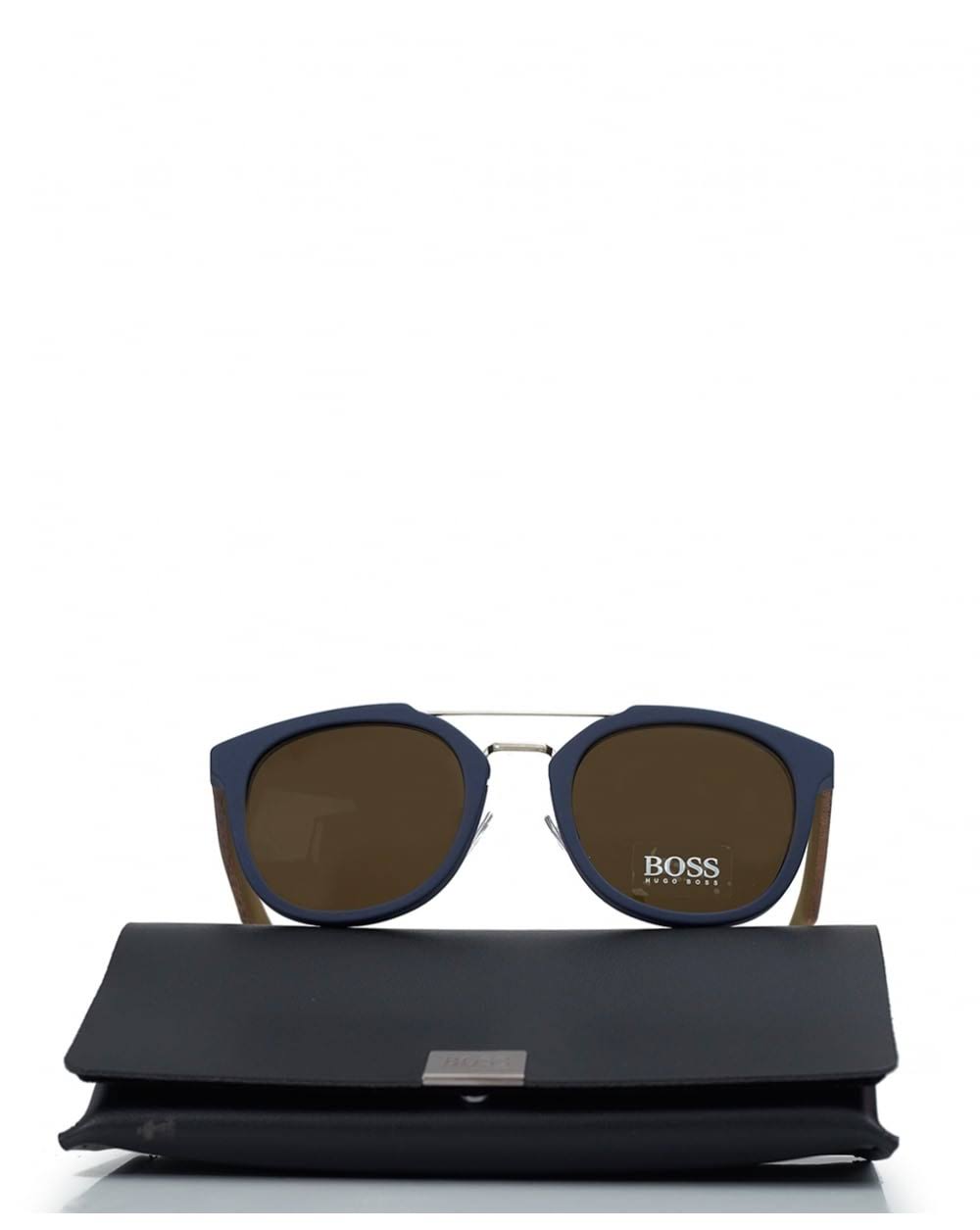Hugo Boss Sunglasses 0777/S 0rbf Blue Brown 51mm