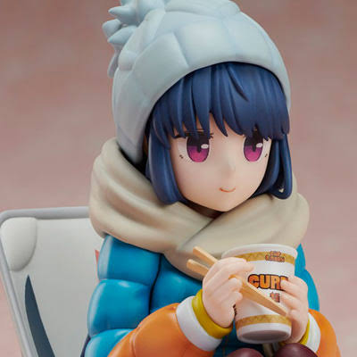 Furyu Rin Shima Premium Noodle Stopper Laid-Back Camp 1/8 Scale Figure