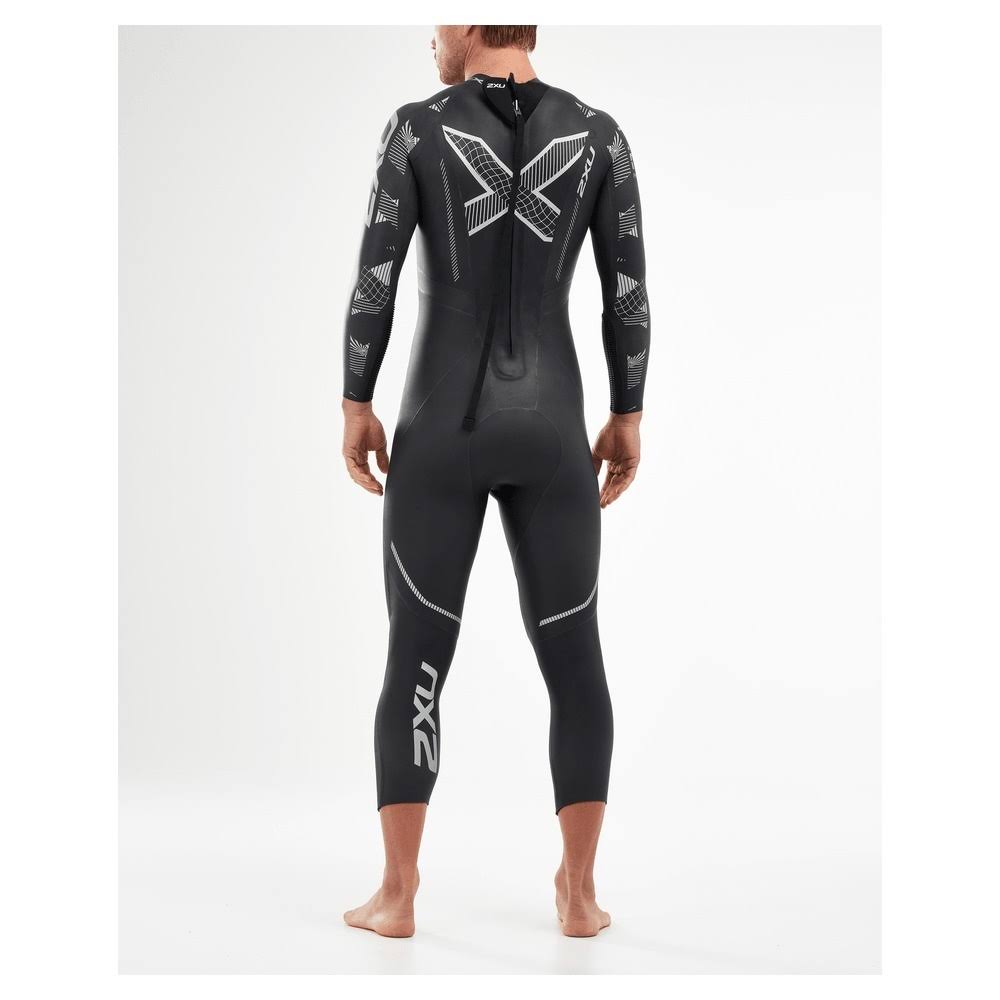 2XU P:2 Propel Wetsuit St Black/Orange Fizz Wetsuits Men's