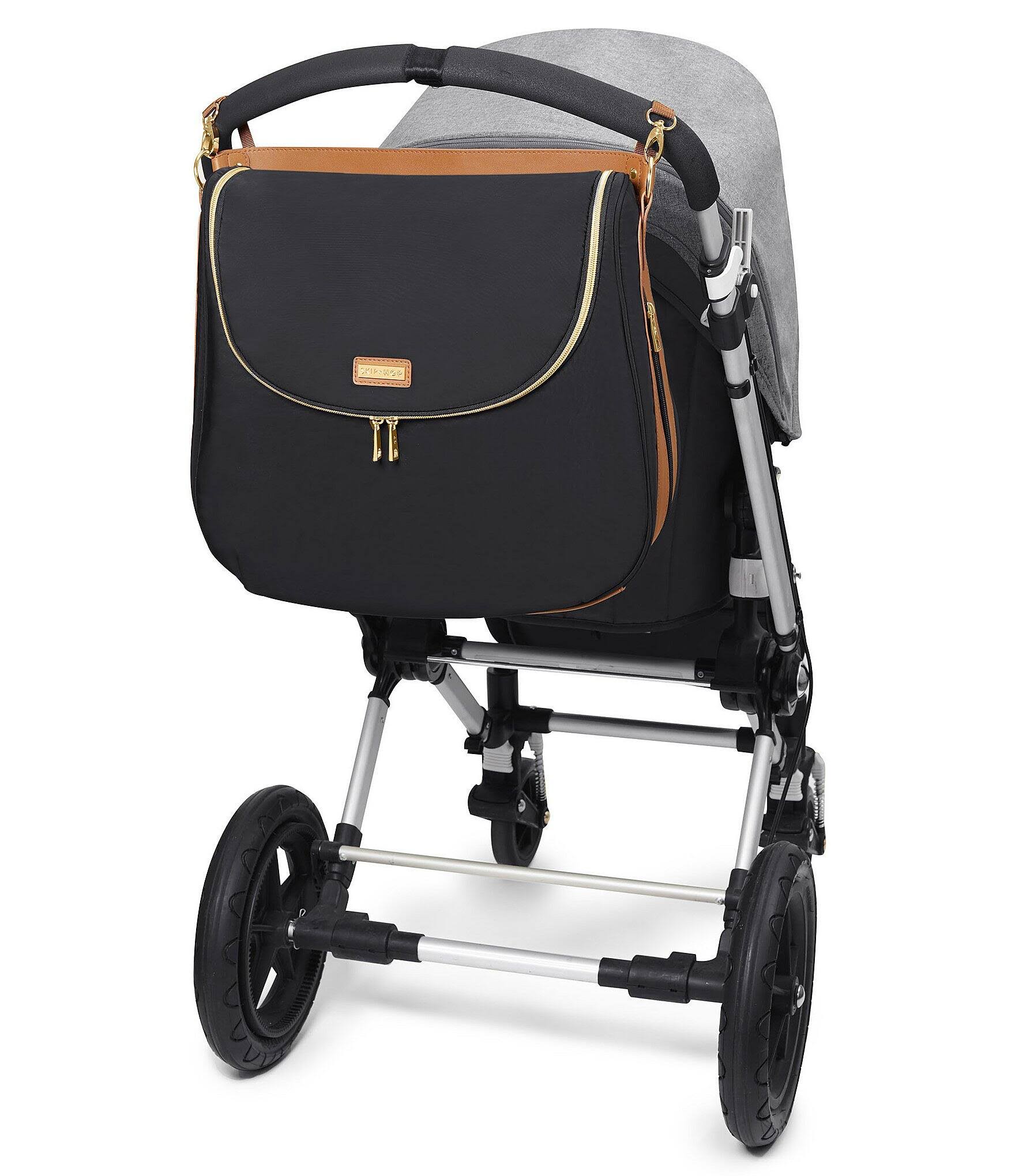 Skip Hop Diaper Bag Tote Curve Well-Rounded - Black