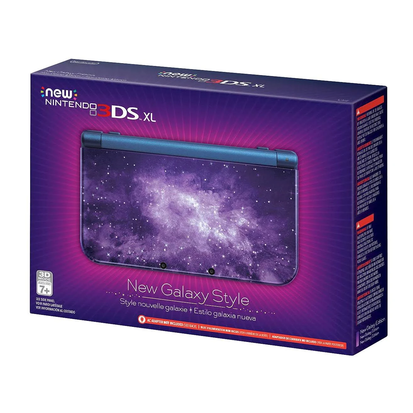 New Nintendo 3DS XL New Galaxy Style Limited Edition Handheld System