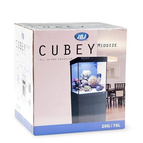 JBJ 15 Gallon White Cubey Aquarium