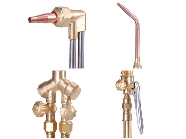 Yescom Portable Weld Torch Tank Kit Twin Tote Oxygen Acetylene Oxy Cutting Brazing Dot