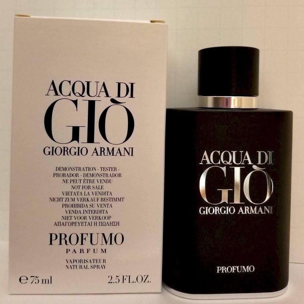 Acqua di Gio Profumo by Giorgio Armani 2.5 oz Eau De Parfum Spray (Tester) for Men.