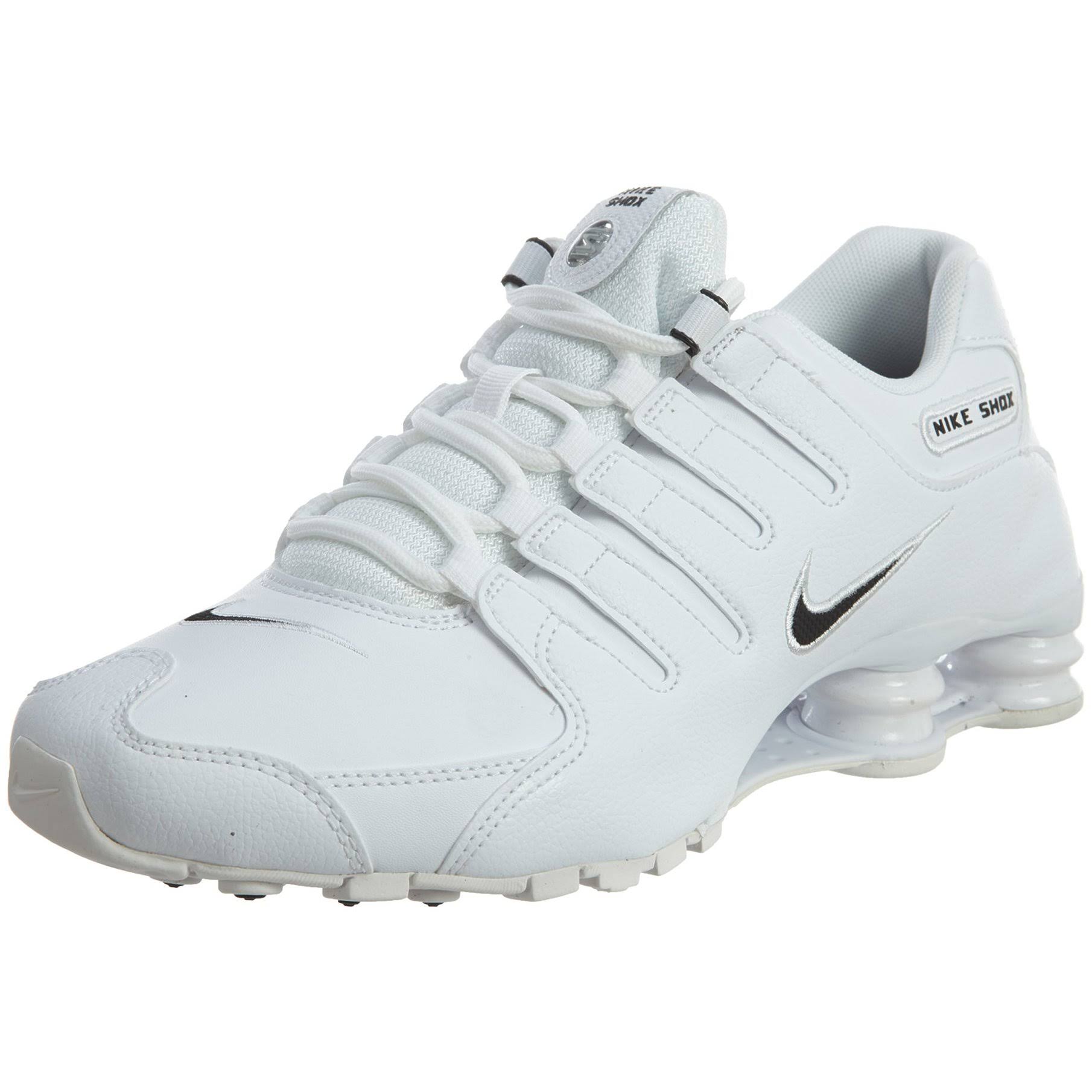 Nike Men&s Shox NZ EU Running Shoe, White