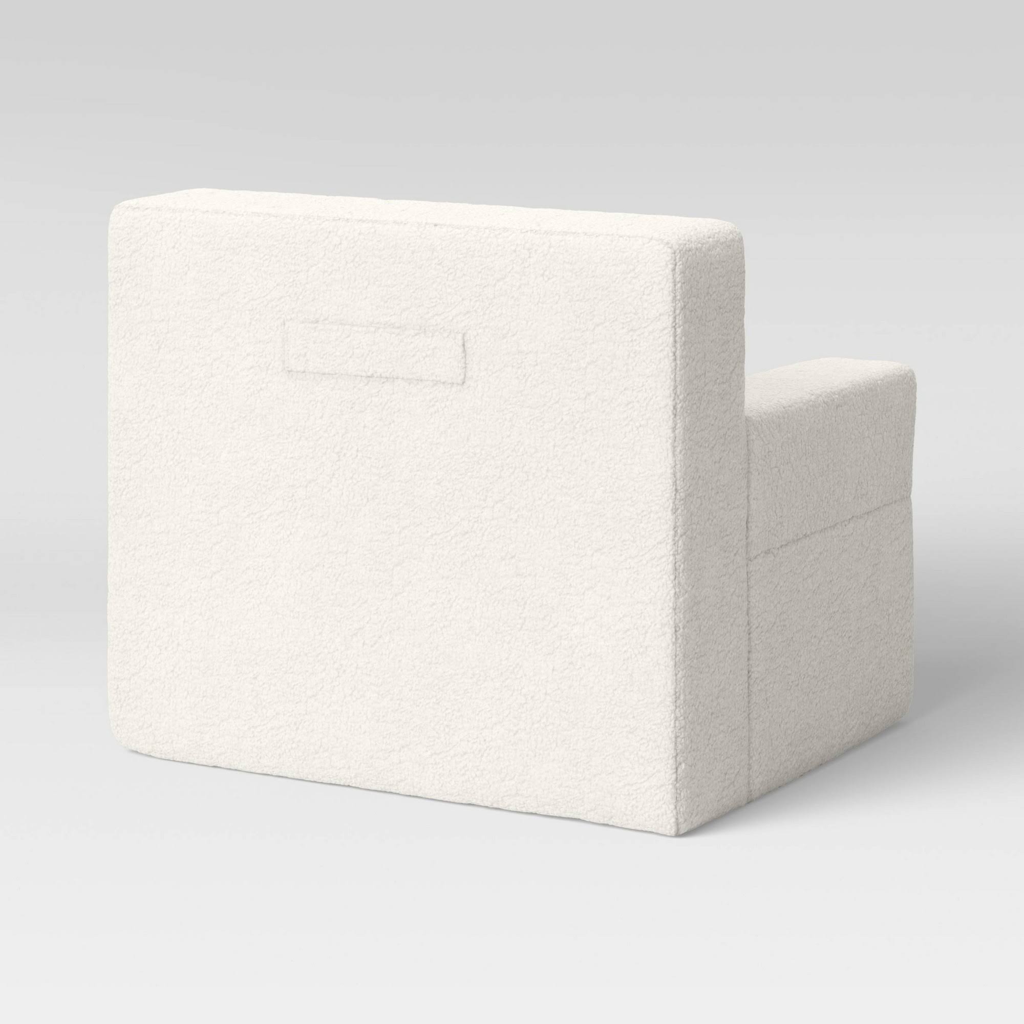 Modern Chair Cream Sherpa - Pillowfort