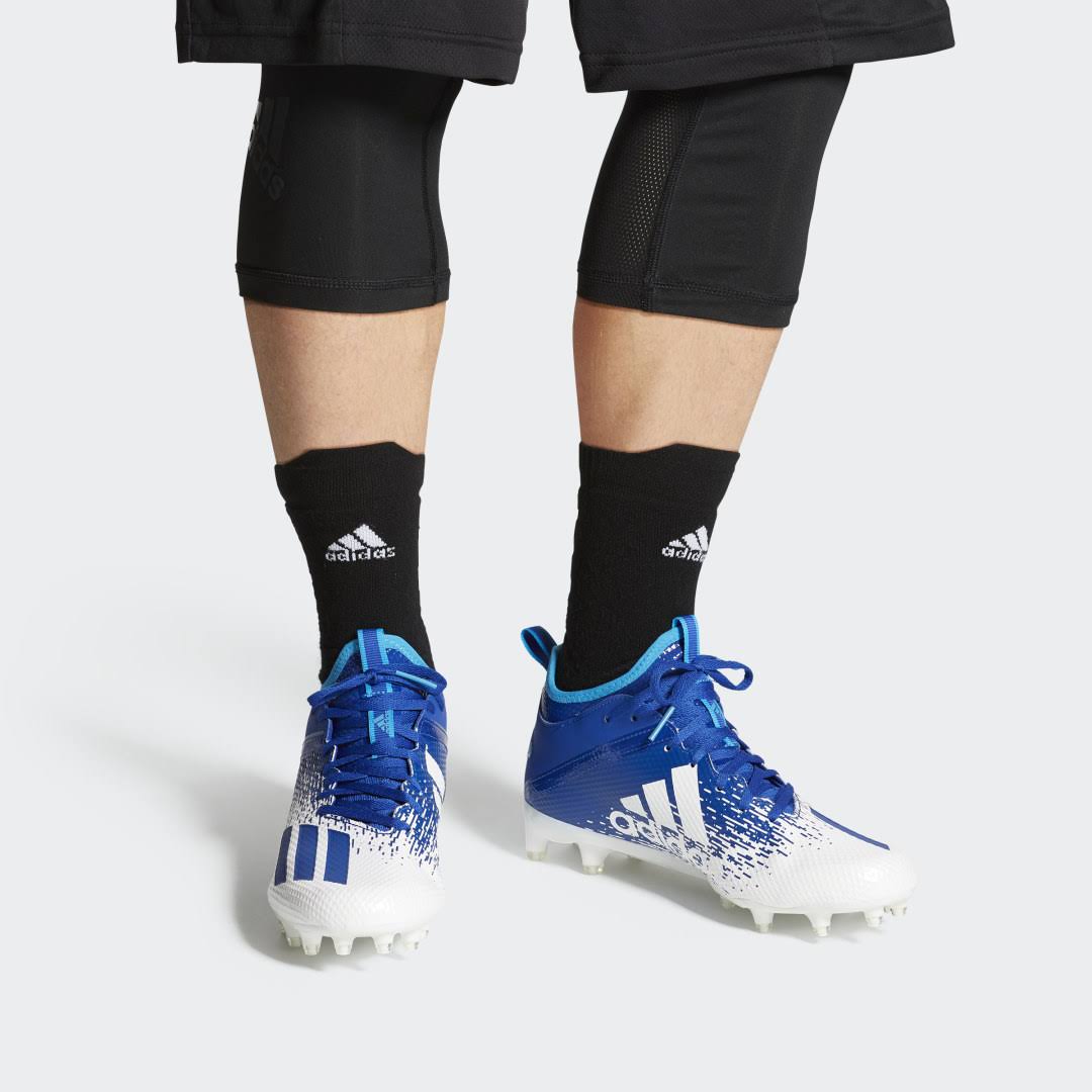 Adidas Men's Adizero Scorch Football Cleats, White