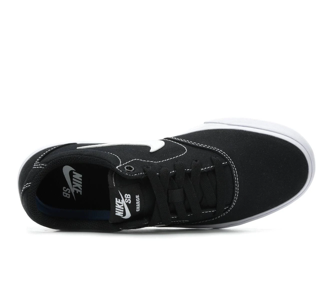 Nike SB Charge Sneaker - Women's - Black/White