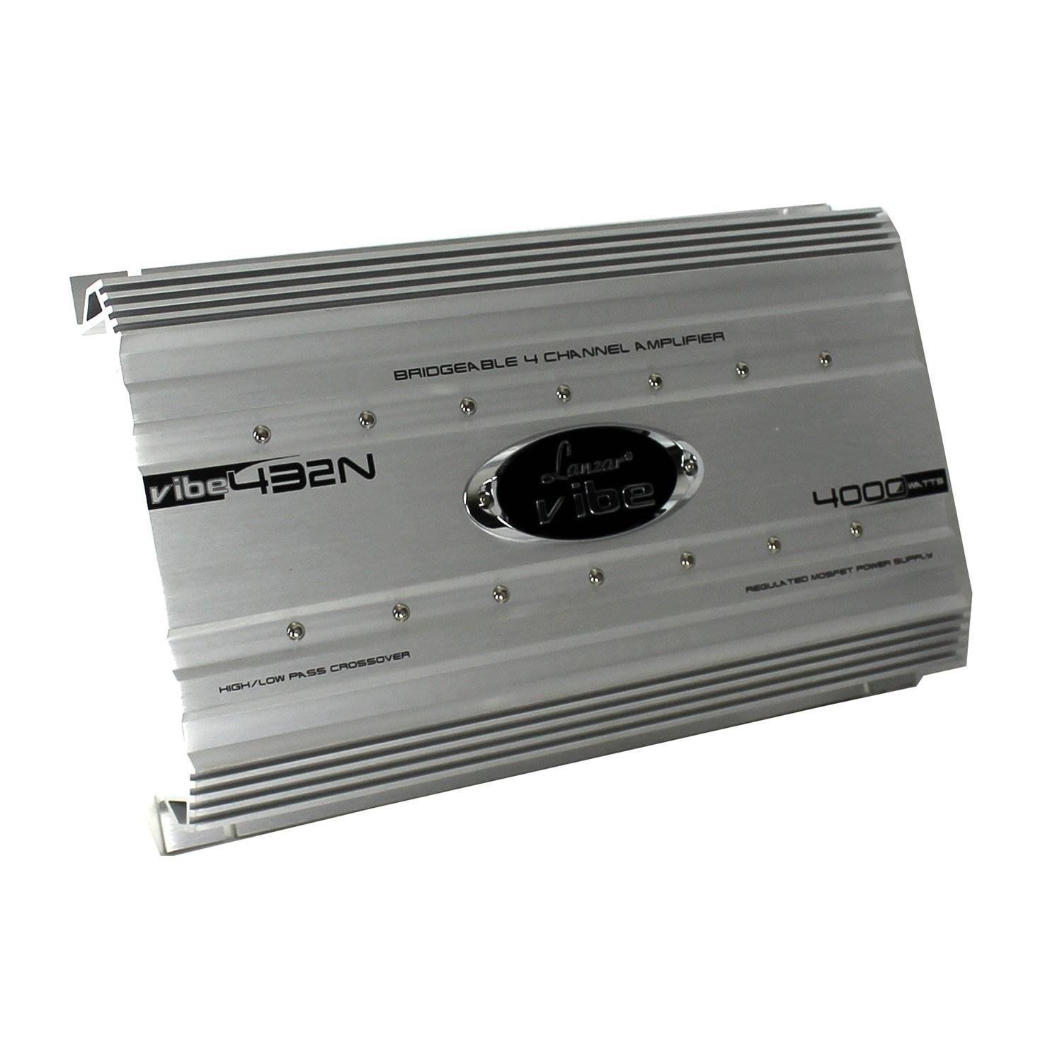 Lanzar Vibe432 Vibe 4000 Watt 4 Channel MOSFET Amplifier