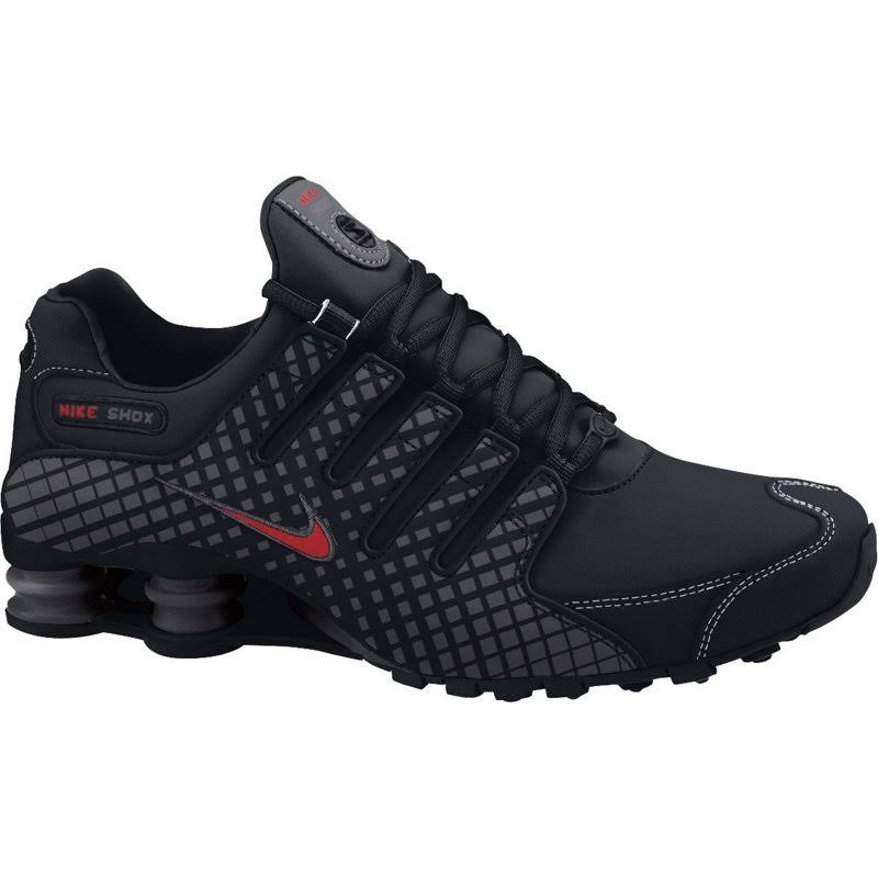 Nike Shox NZ Black-Red Men&s Running Shoes