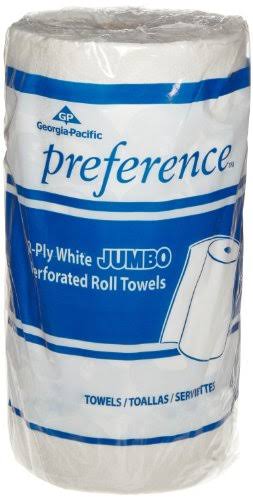 Georgia-Pacific Preference Jumbo Perforated Roll Towel - 2 Ply - 12 (gep27700)