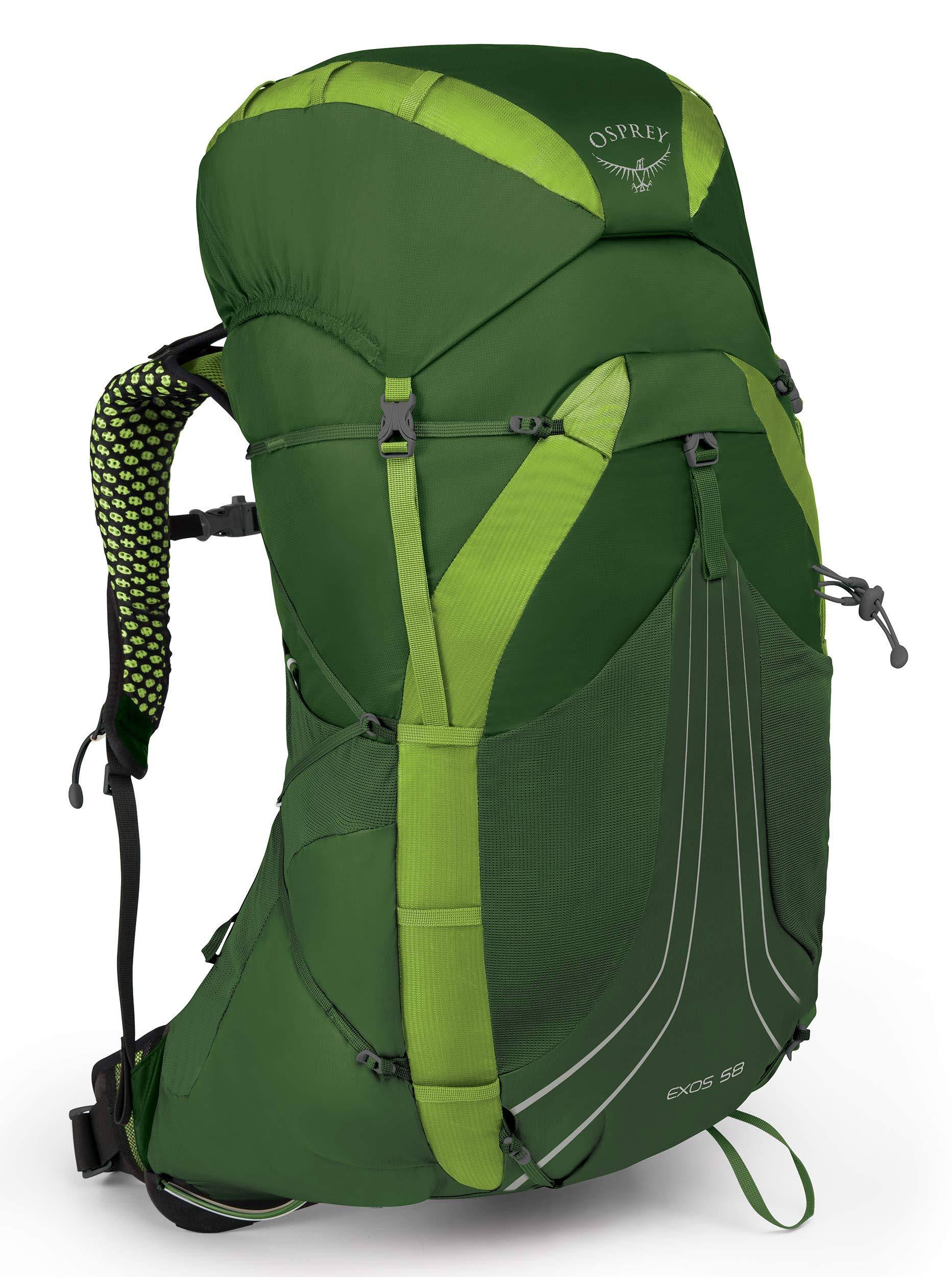 Osprey Exos 58 61L Backpack - Large - Tunnel Green