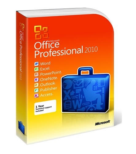 Microsoft Office Professional 2010 - Box Pack - 32/64 Bit