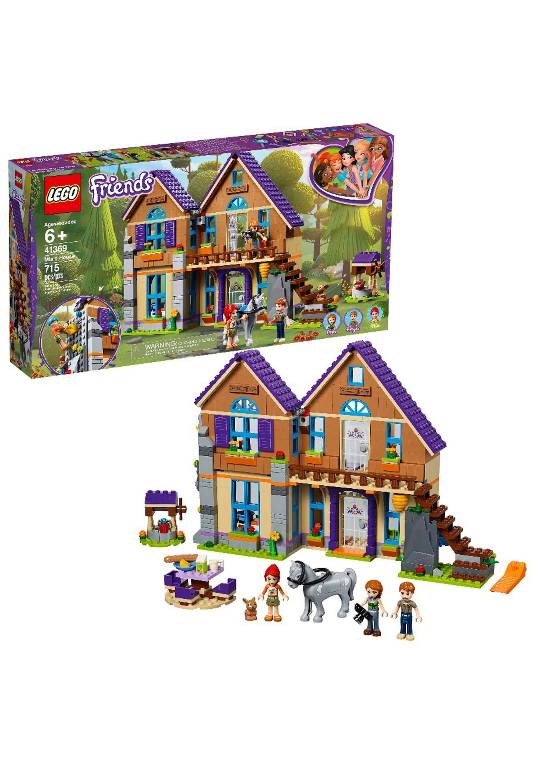 Lego 41369 Friends Mia&s House Building Kit New 2019 (715 Piece)