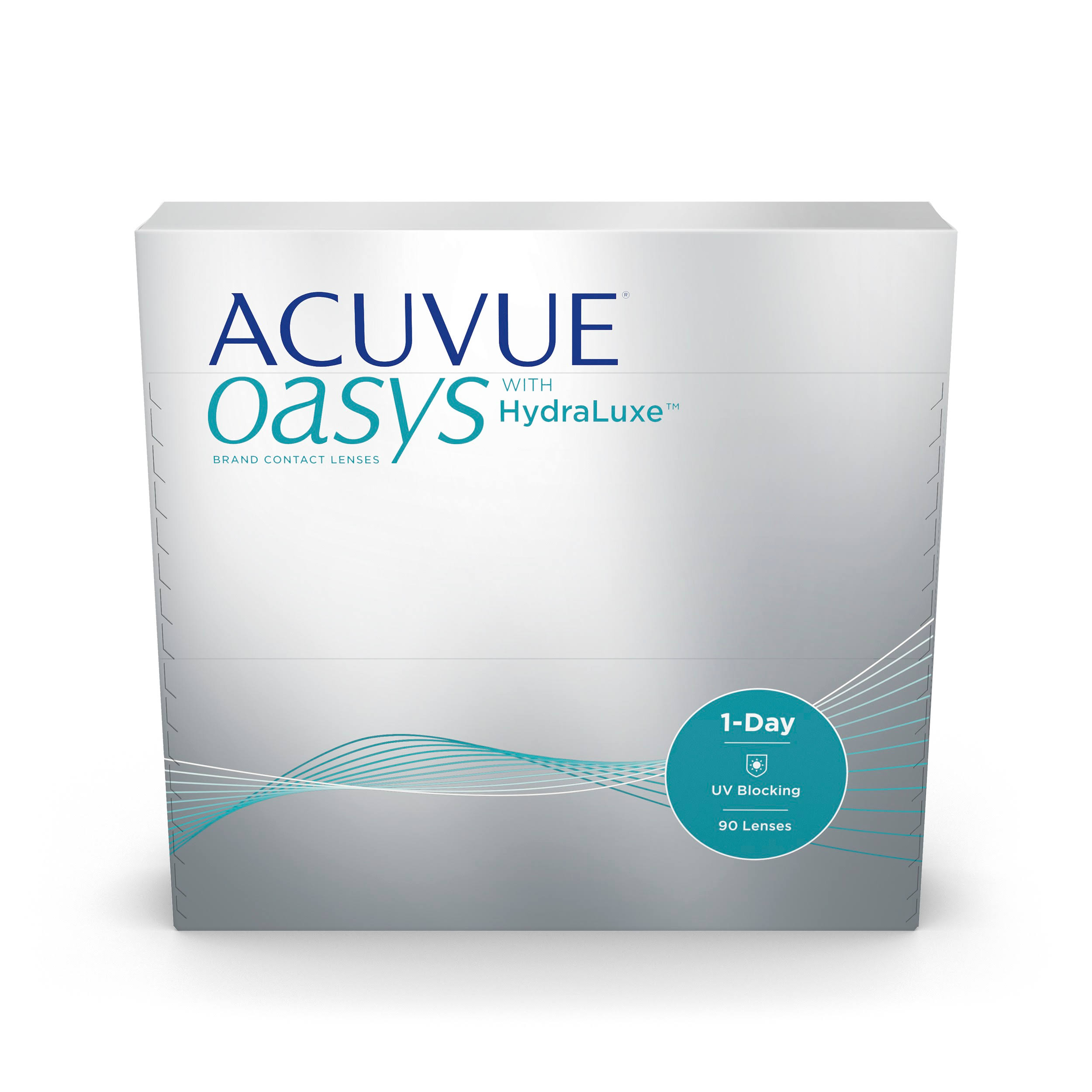 Acuvue Oasys 1-Day 90 Pack with Hydraluxe Contact Lenses