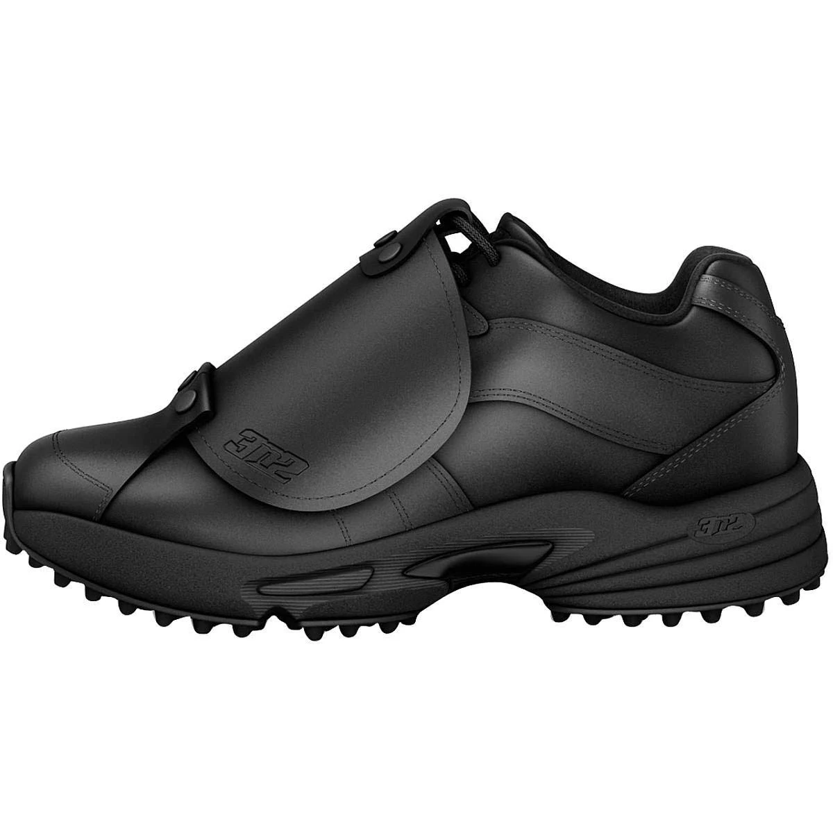 3N2 Men's Reaction Pro Plate Lo Umpire Shoes (Black, 14)