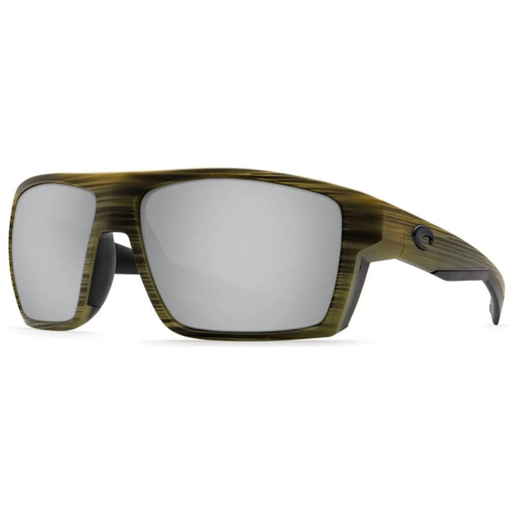 Costa Bloke Sunglasses Matte Verde Teak / Silver Mirror / 580G
