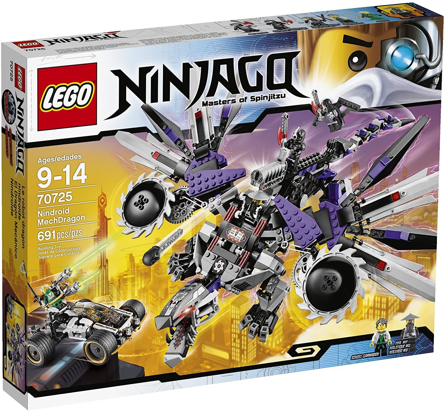 LEGO 70725 Ninjago Nindroid MechDragon