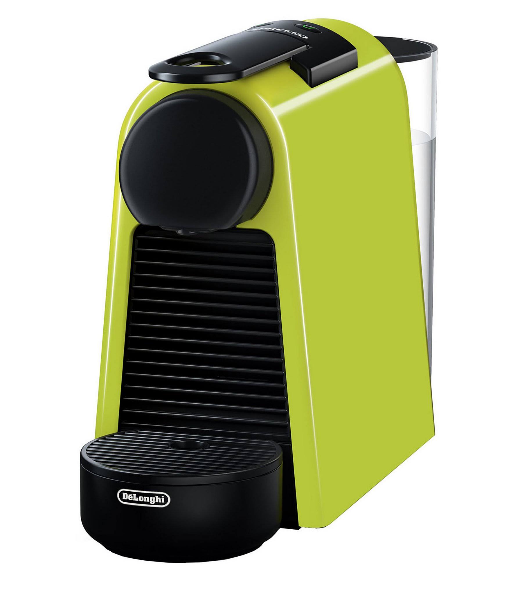 Nespresso Essenza Mini Espresso Machine by De&Longhi with Aeroccino, Lime