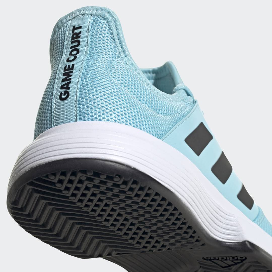 Adidas Men's GameCourt Tennis Shoes, Black