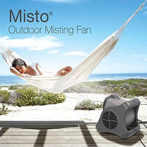 Lasko 7050 Misto Outdoor Misting Fan - Features Cooling Misters, Ideal for Camp