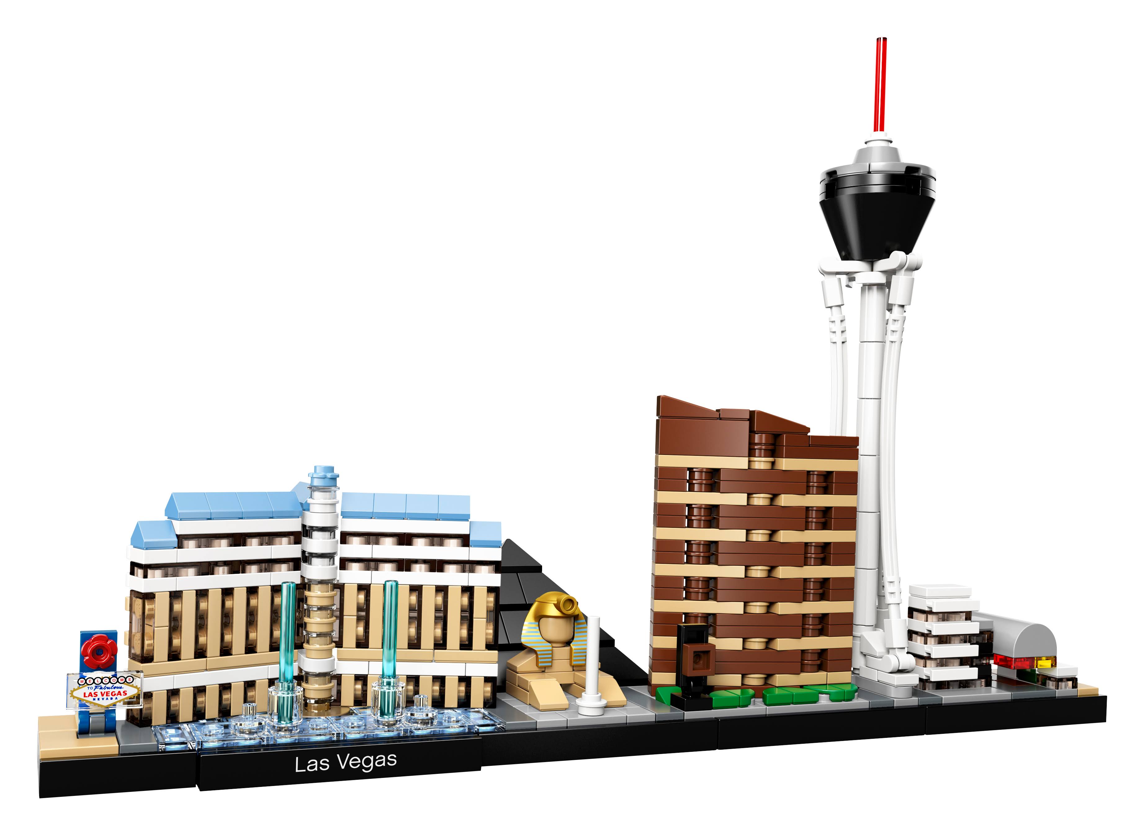 Lego Architecture Las Vegas Skyline Building Kit 21047