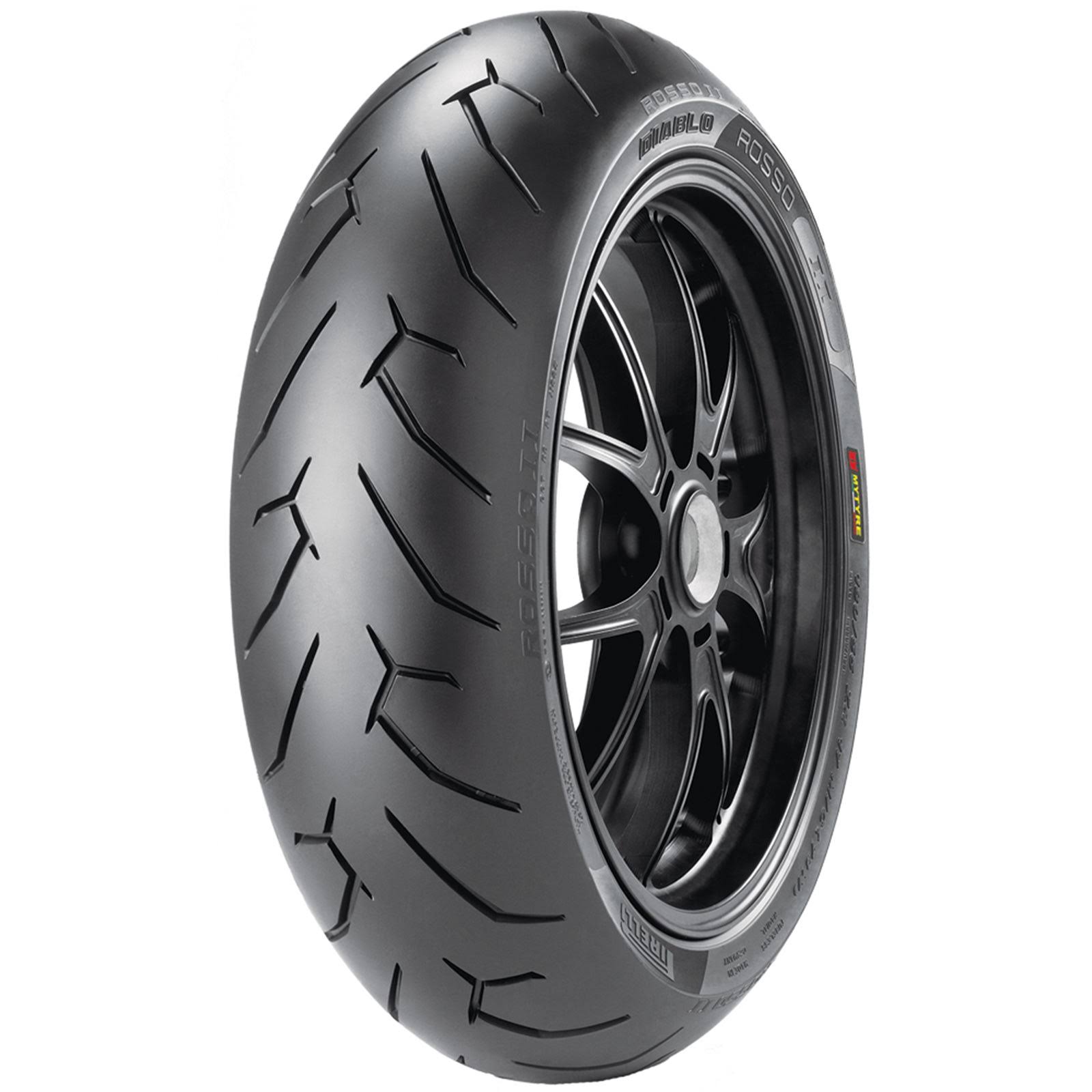 Pirelli 2068500 Diablo Rosso II Rear Tire - 180/55ZR17