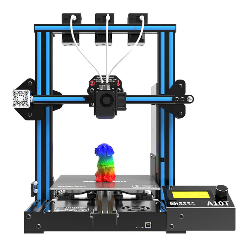 Geeetech A10T 3 in 1 Out Mix Color 3D Printer