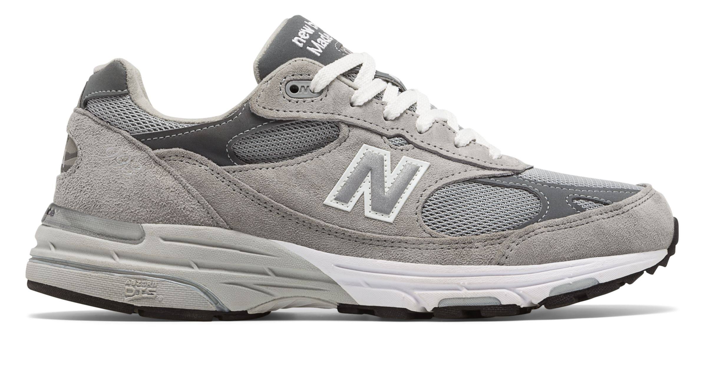 New Balance Men's Classic 993 Running Shoes Grey - MR993GL - 9.5 - 2A