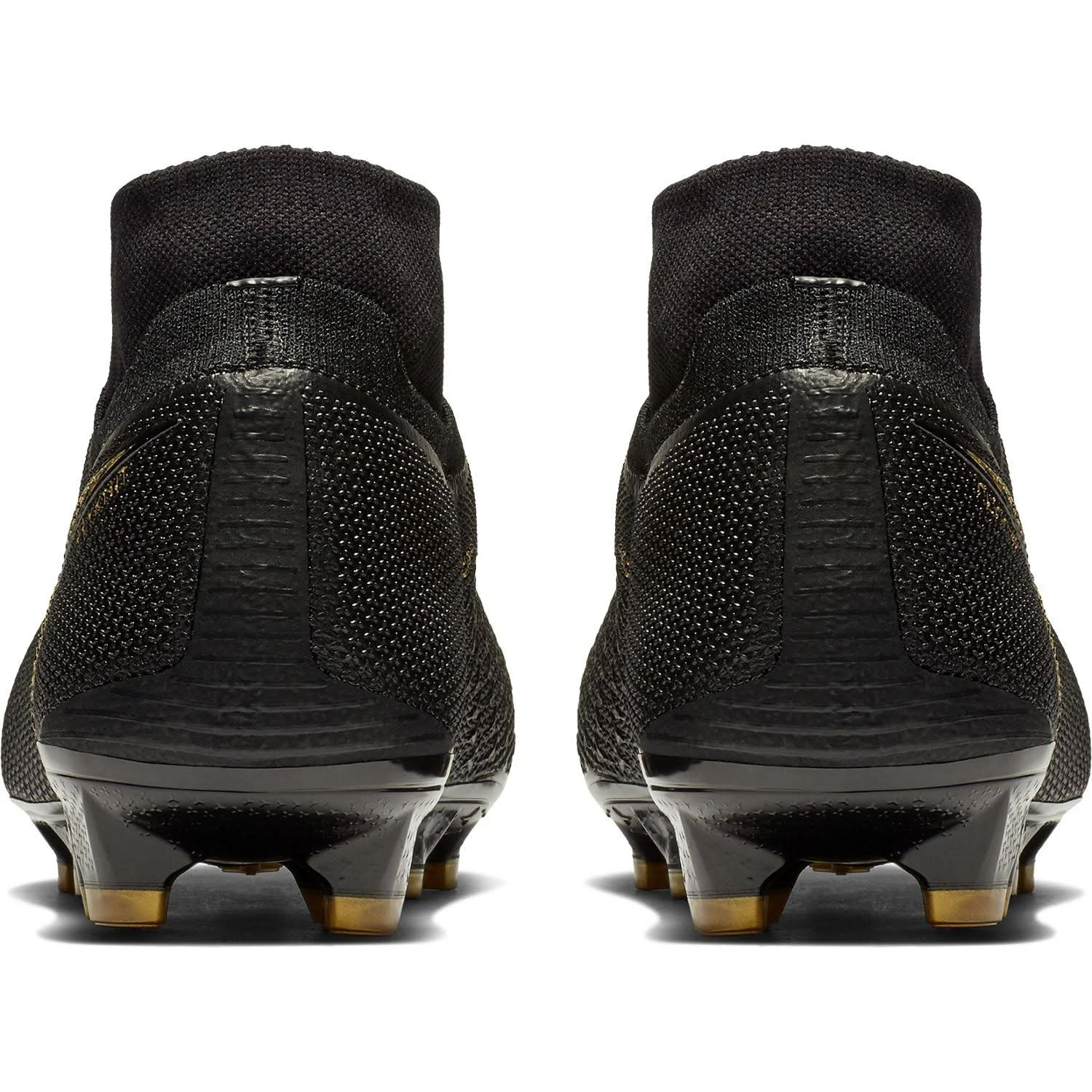 Nike Phantom Vision Elite DF FG Soccer Cleats Black-Gold - 12