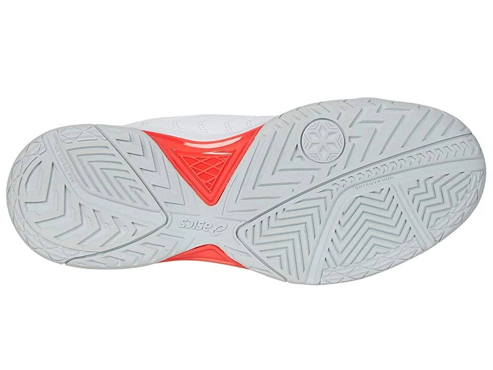 Asics Gel Dedicate 6 Women's Tennis Shoe (White/Laser Pink)