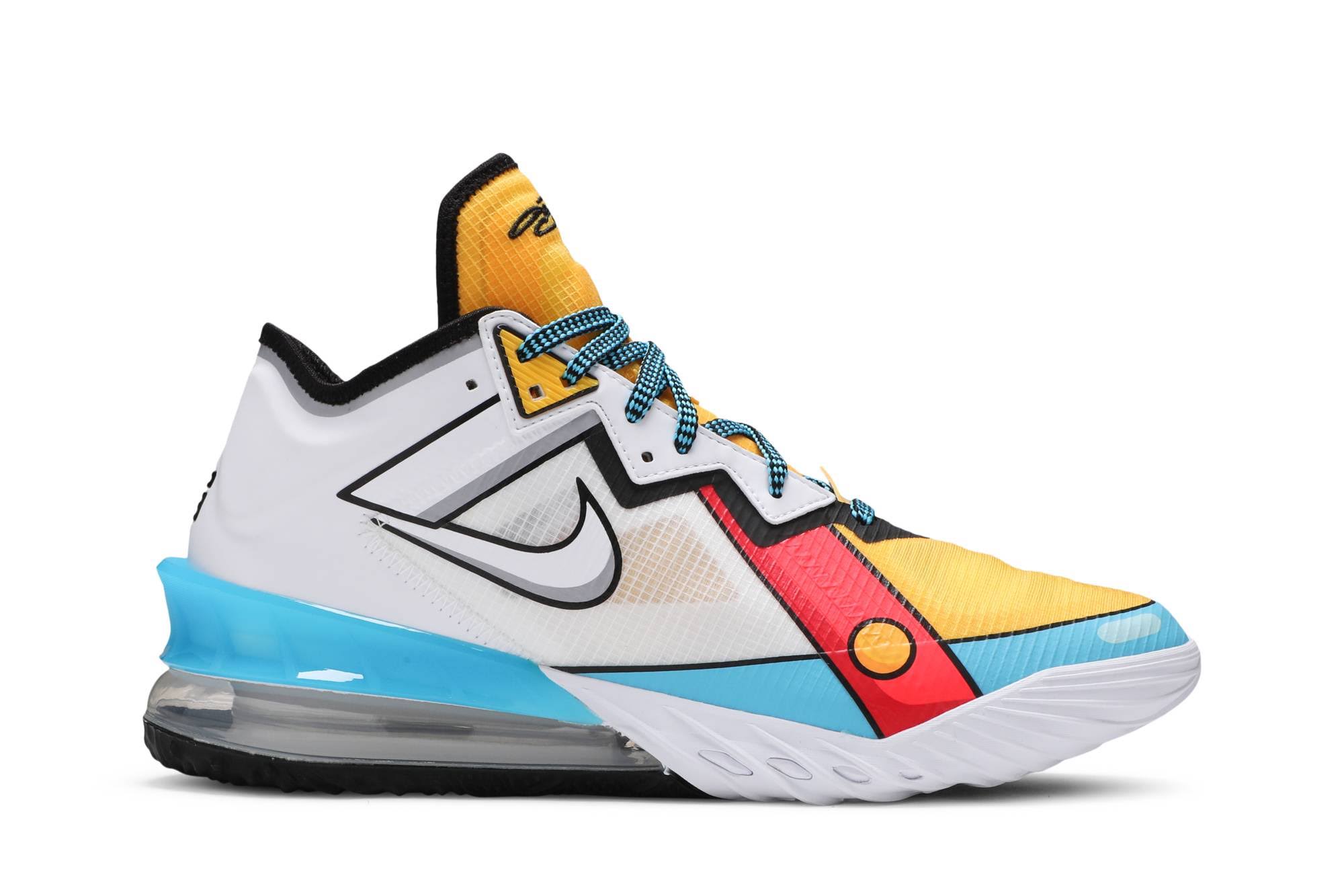 Nike Lebron 18 Low White