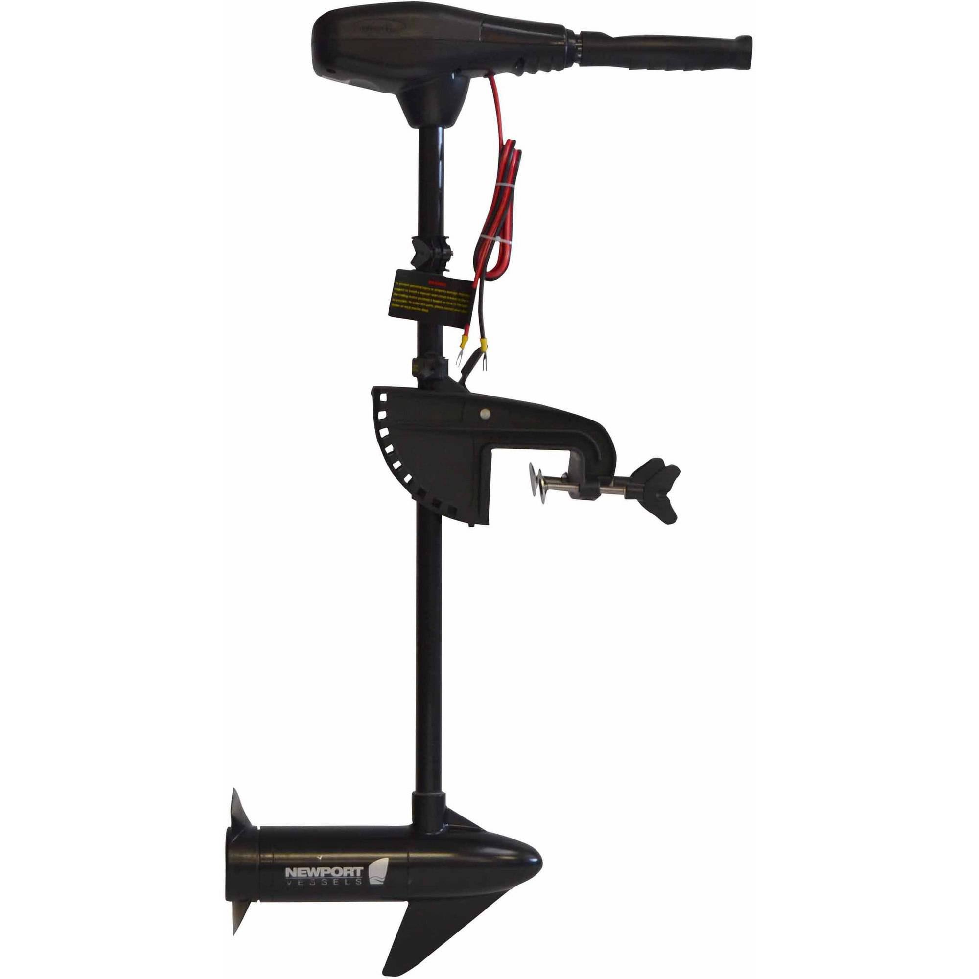 Newport Vessels NV-Series 36 lb. Thrust Saltwater Transom Mounted Electric Trolling Motor with 30x22 Shaft