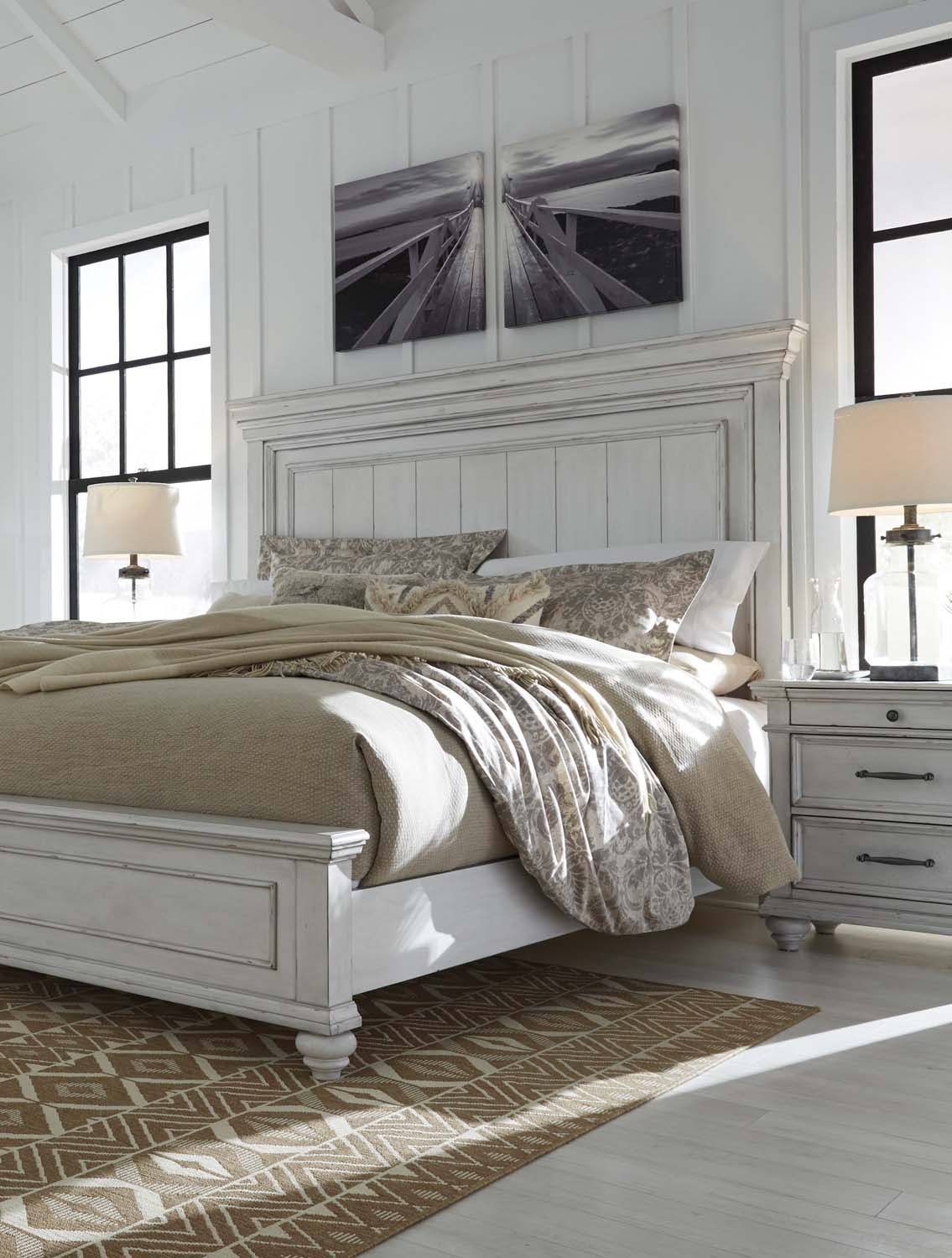 Ashley Kanwyn King Panel Bed