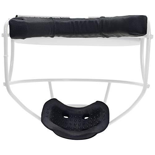 Schutt Sports Titanium V2 Softball Fielder's Guard Varsity Faceguard with VISOR, White