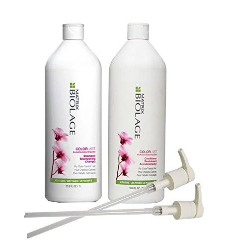 Matrix Biolage Colorlast Shampoo u0026 Conditioner Liter Duo 33.8 oz