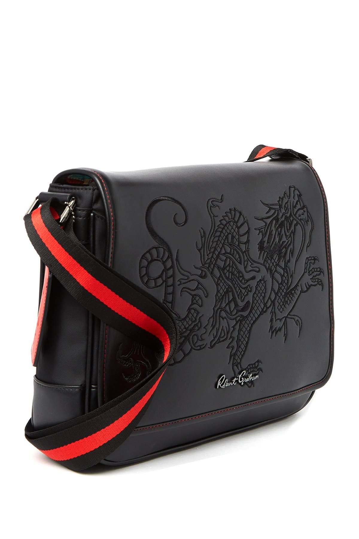 Robert Graham Mirandola Dragon Satchel - Black - One Size