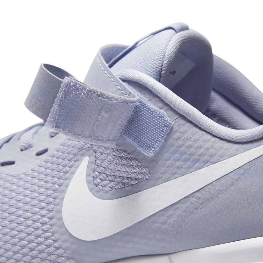 Nike Revolution 5 Flyease Women's Running Shoes (Wide) in Ghost/World Indigo, Size: 10.5 | CQ9330-001