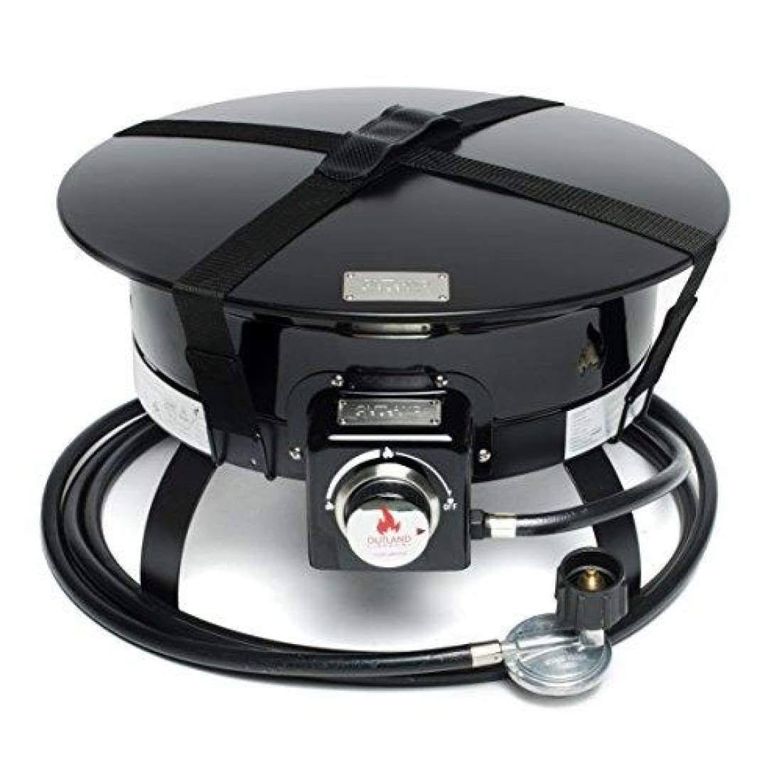 Outland Firebowl Deluxe Portable Propane Fire Pit, Black