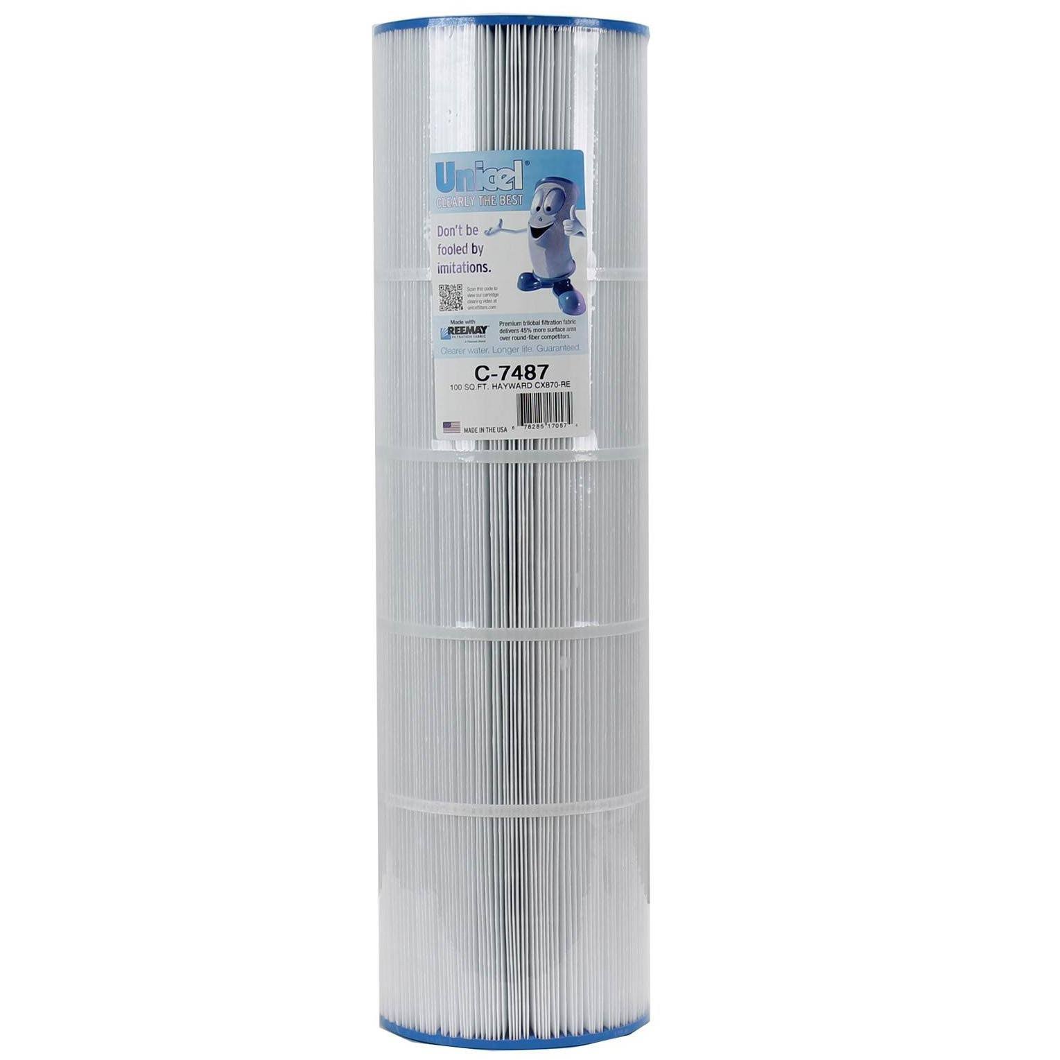 Unicel C-7487 Swimming Pool 100 Sq. ft. Replacement Filter Cartridge (4 Pack)